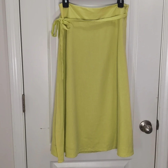 Loft Linen Side Tie Women's Skirt - Picture 1 of 7